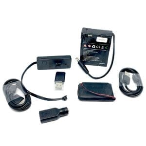 DIY Kit - Remote View WiFi Pinhole Hidden Camera + Extended Battery