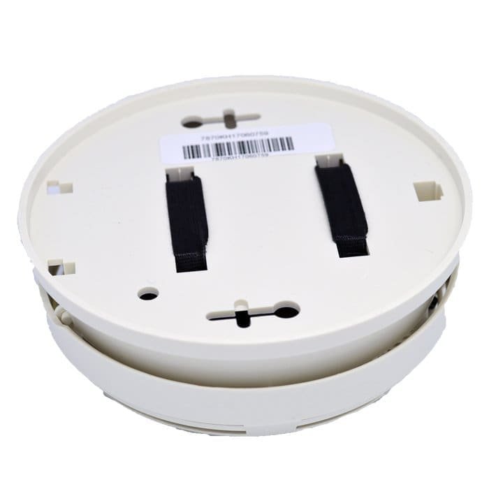 Zone Shield 4K Night Vision Smoke Detector DVR Bottom View - Image 2