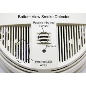 Alternative view of SG Smoke Detector Bottom View