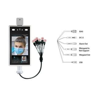 Alternative view of Body Temperature Scanner Camera