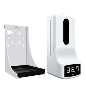 Touchless Thermometer with Hand Sanitizer Station
