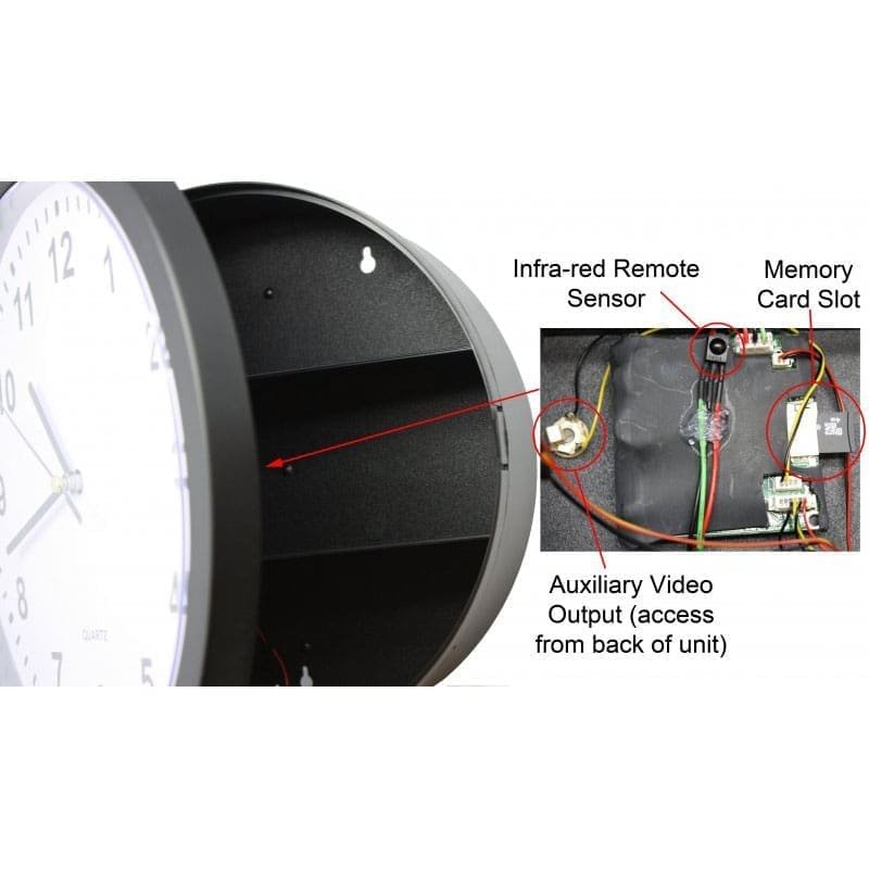 Zone Shield 4K Wall Clock DVR - Image 2