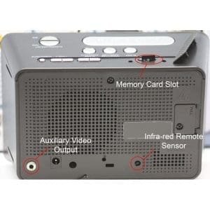 Zone Shield 4K Night Vision Clock Radio DVR 4